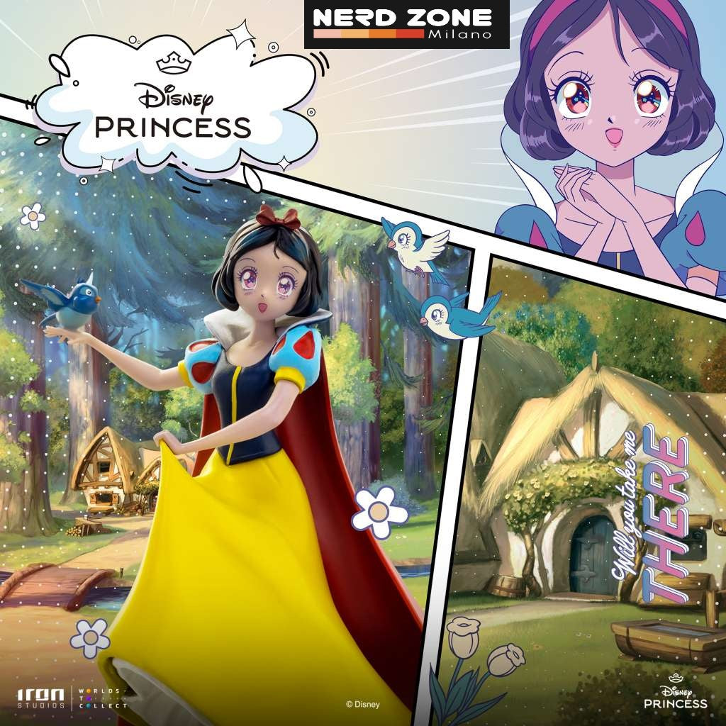 IRON STUDIOS - Disney Anime Princess Snow White Pvc Statue
