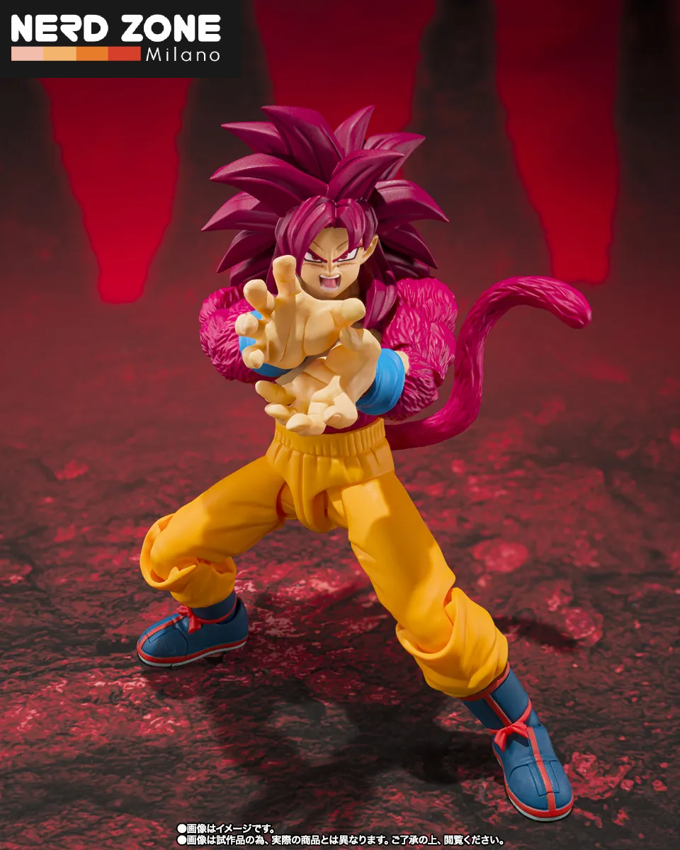 PRE ORDINE - BANDAI - S.H. FIGUARTS Dragon Ball Daima Super Saiyan 4 Son Goku S.h.figuarts