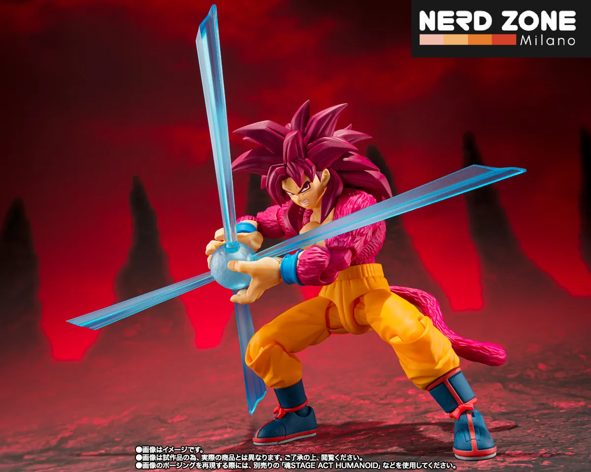 PRE ORDINE - BANDAI - S.H. FIGUARTS Dragon Ball Daima Super Saiyan 4 Son Goku S.h.figuarts