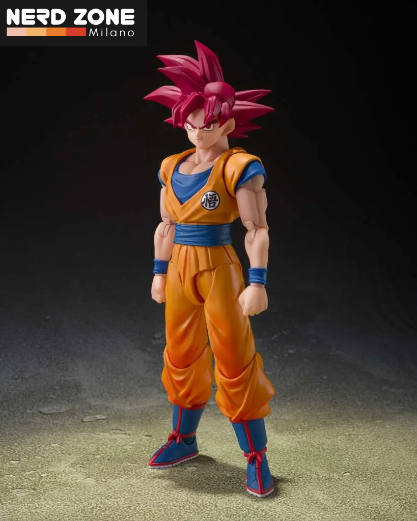 BANDAI - S.H. FIGUARTS Dragon Ball Super Saiyan God Son Guko (God Aura) 15 cm