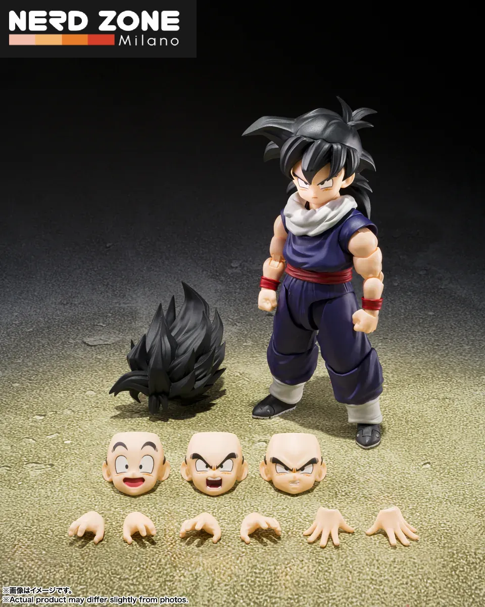 PRE ORDINE - BANDAI - S.H. FIGUARTS Dragon Ball Z-fighters Son Gohan Limited Ed Group Base A S.h.figuarts