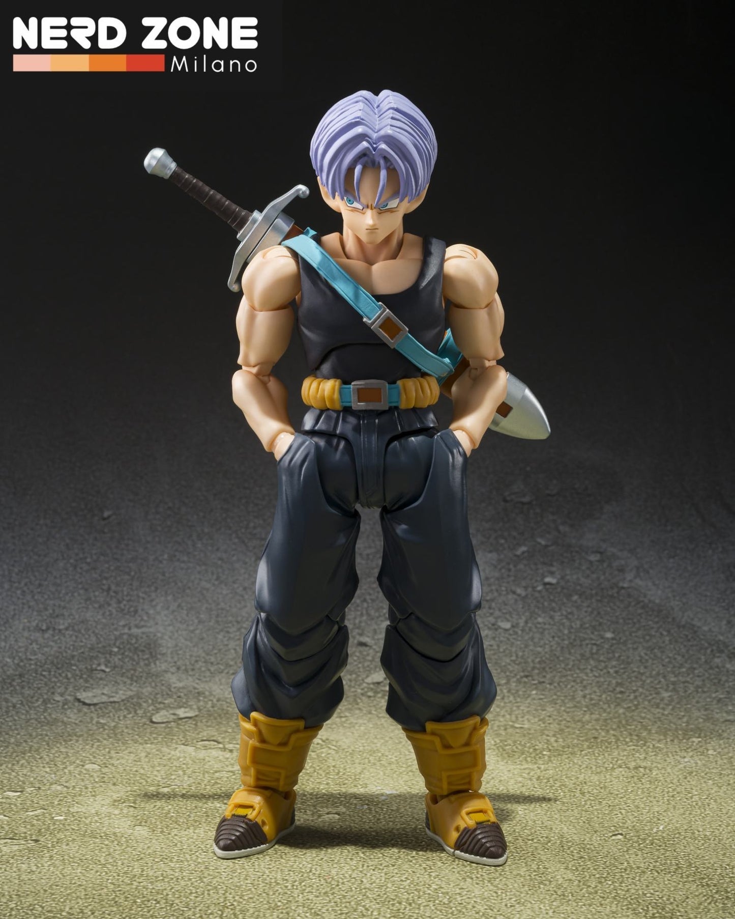 PRE ORDINE - BANDAI - S.H. FIGUARTS Dragon Ball Z Trunks Z-fighters Group Base Ver.b Limited Edition S.h.figuarts