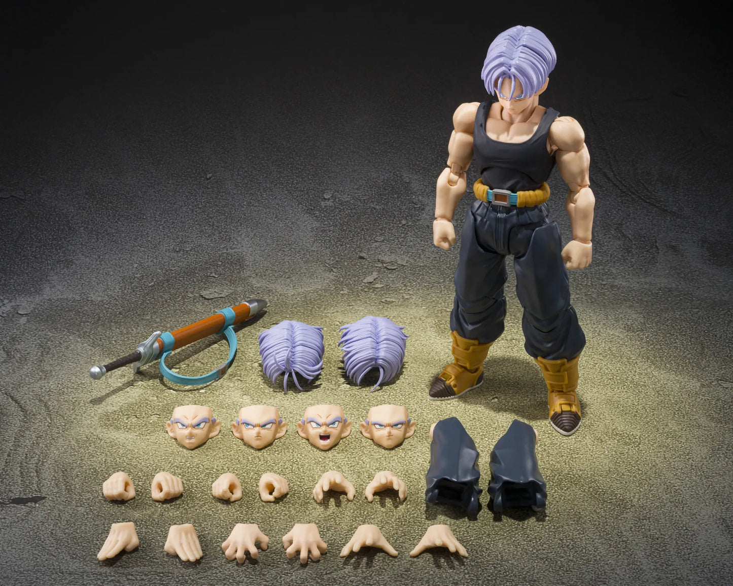 PRE ORDINE - BANDAI - S.H. FIGUARTS Dragon Ball Z Trunks Z-fighters Group Base Ver.b Limited Edition S.h.figuarts