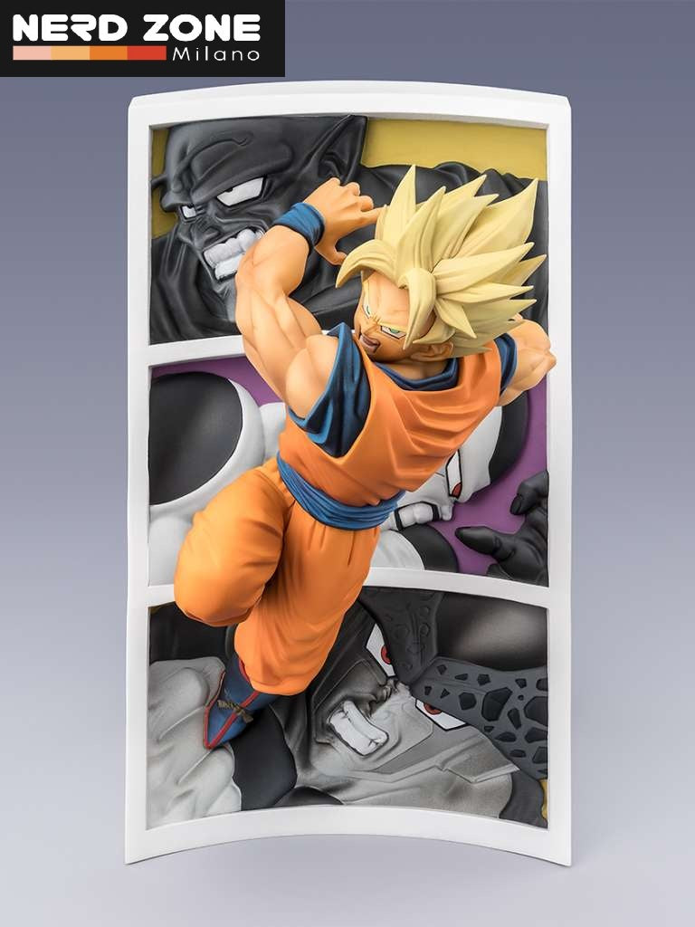 PRE ORDINE - BANDAI - FIGUARTS ZERO Dragon Ball Z Super Saiyan Son Goku Trail Of Battles Figuarts Zero
