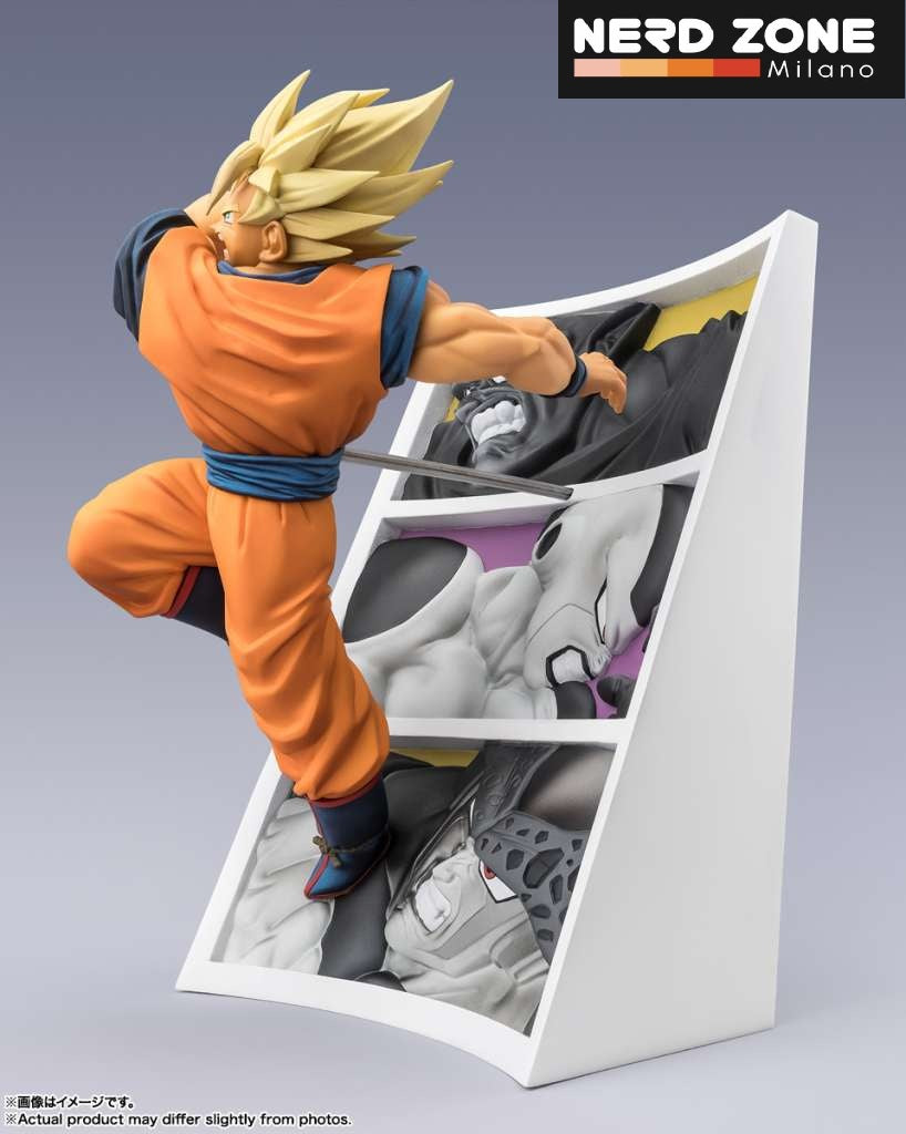 PRE ORDINE - BANDAI - FIGUARTS ZERO Dragon Ball Z Super Saiyan Son Goku Trail Of Battles Figuarts Zero