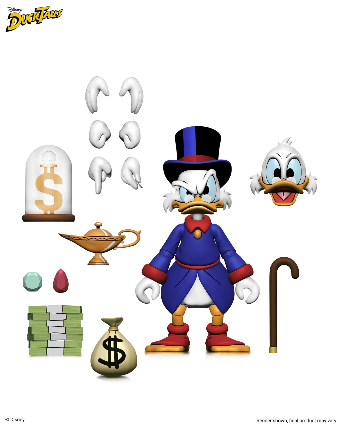 PRE ORDINE - NECA - Ducktales - Scrooge Mcduck -  Ducktales Huey Dewey Louie Ultimate Af