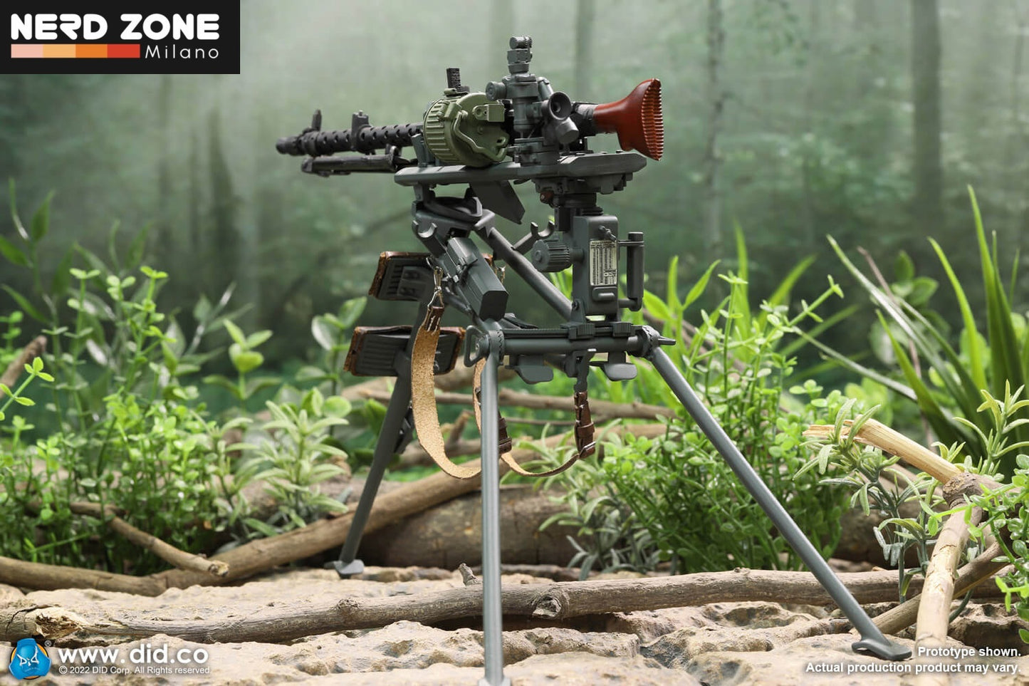 DID / 3R - E60069G 1/6 Tripod for MG34 Green
