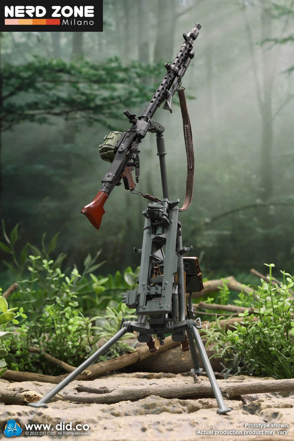 DID / 3R - E60069G 1/6 Tripod for MG34 Green