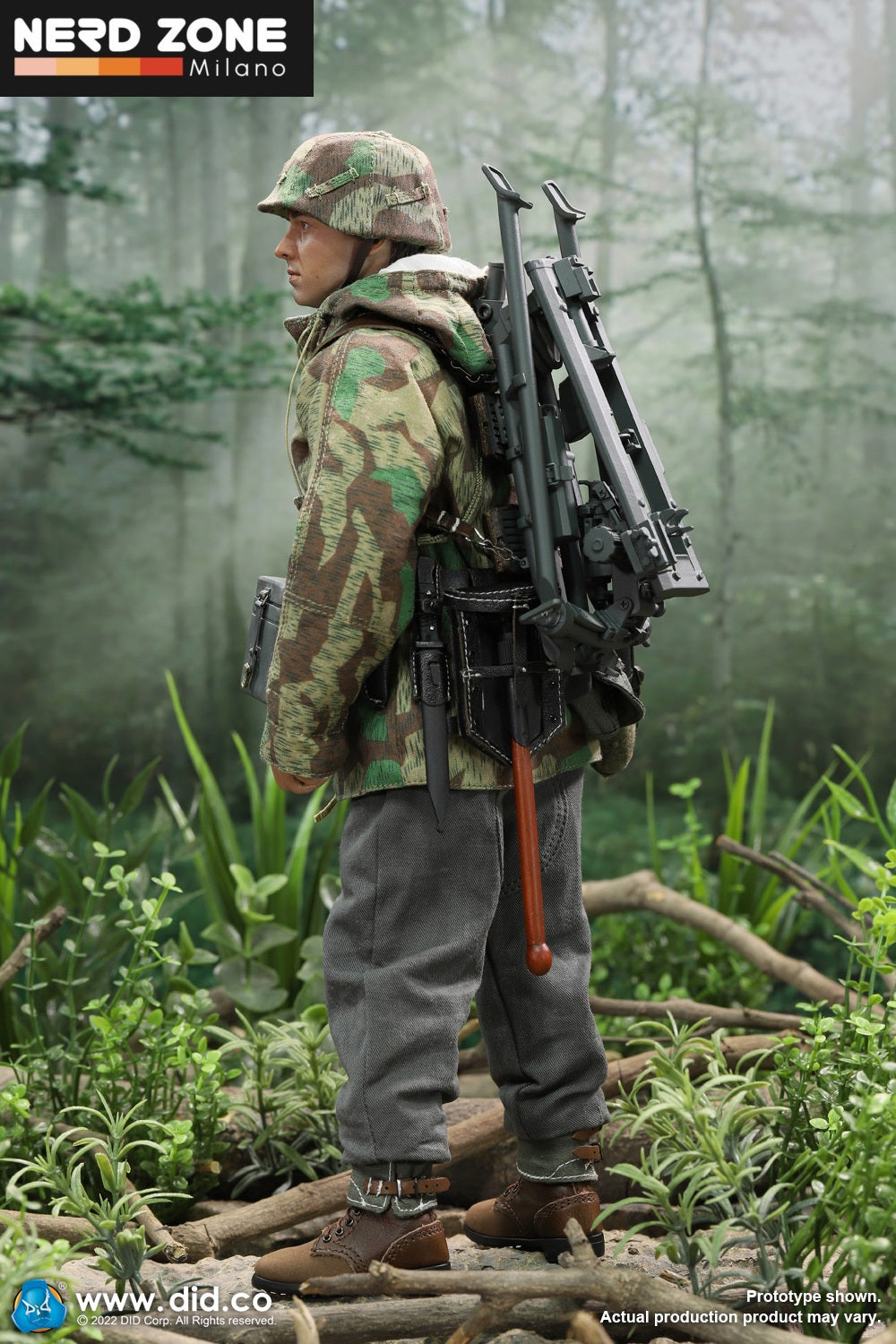 DID / 3R - E60069G 1/6 Tripod for MG34 Green