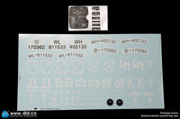 PRE ORDER DID / 3R - E60075G 1/6 WWII German Zündapp KS 750 Motorcycle with Sidecar Grey Version