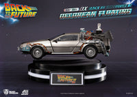 BEAST KINGDOM - Back to the Future Egg Attack Floating Statue Back to the Future II DeLorean Deluxe Version heo EU Exclusive 20 cm