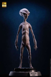 ELITE CREATURE COLLECTIBLES - Reptilian Gray Maquette by Steve Wang Statue 