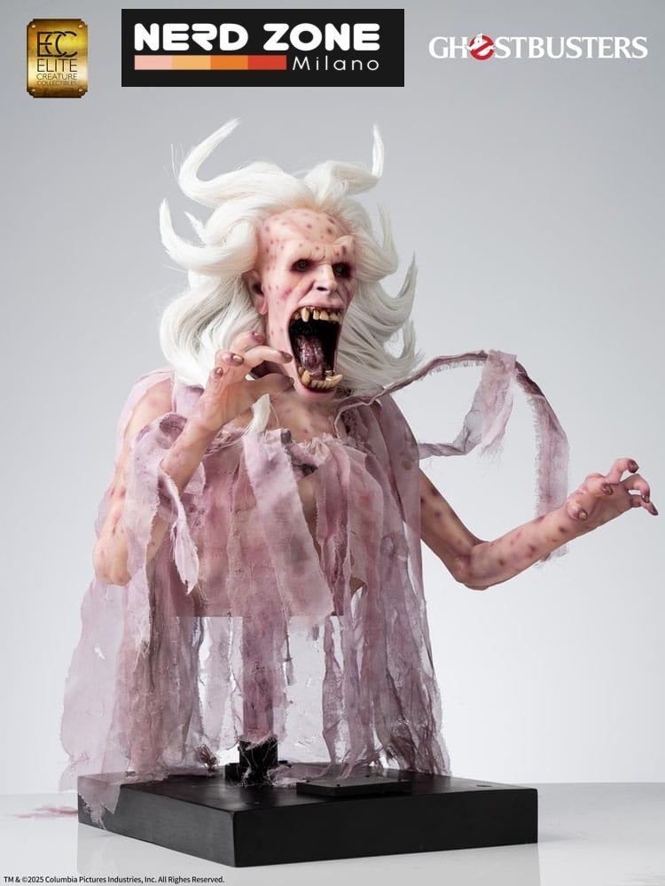 PRE ORDINE - ELITE CREATURE COLLECTIBLES - Ghostbusters Bust Elite Librarian 74 cm