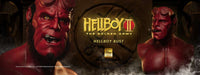 ELITE CREATURE COLLECTIBLES - HELLBOY 2 The Golden Army - Hellboy Life Size Bust 1:1
