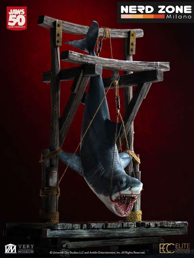 ELITE CREATURE COLLECTIBLES - Jaws 1/12 Scale Maquette 76 cm