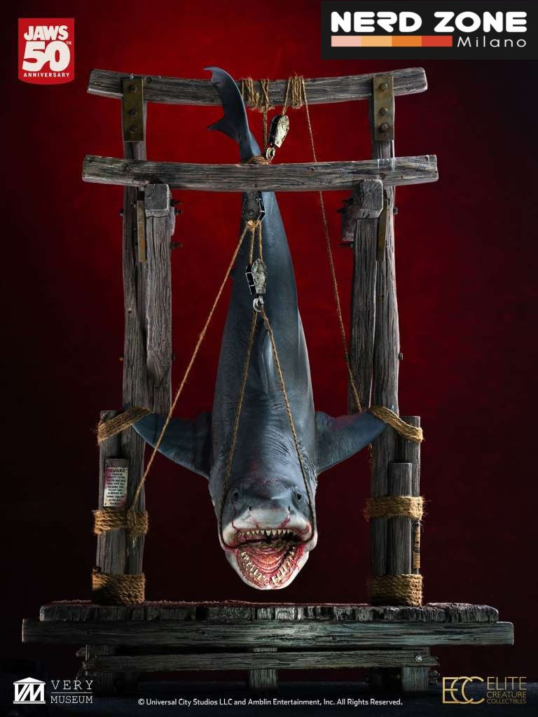 ELITE CREATURE COLLECTIBLES - Jaws 1/12 Scale Maquette 76 cm