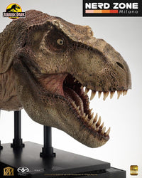 ELITE CREATURE COLLECTIBLES - Jurassic Park 1/2 Statue T-Rex Head 105 cm