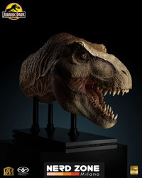ELITE CREATURE COLLECTIBLES - Jurassic Park 1/2 Statue T-Rex Head 105 cm