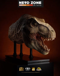 ELITE CREATURE COLLECTIBLES - Jurassic Park 1/2 Statue T-Rex Head 105 cm