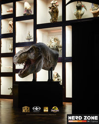ELITE CREATURE COLLECTIBLES - Jurassic Park 1/2 Statue T-Rex Head 105 cm