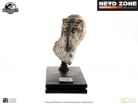 ELITE CREATURE COLLECTIBLES - Jurassic Park 3 Female Velociraptor White Queen Bust 1:1