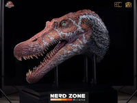 PRE ORDINE - ELITE CREATURE COLLECTIBLES - Jurassic Park 3 Replica Bust 1/2 Spinosaurus (Reproduction) 100 cm