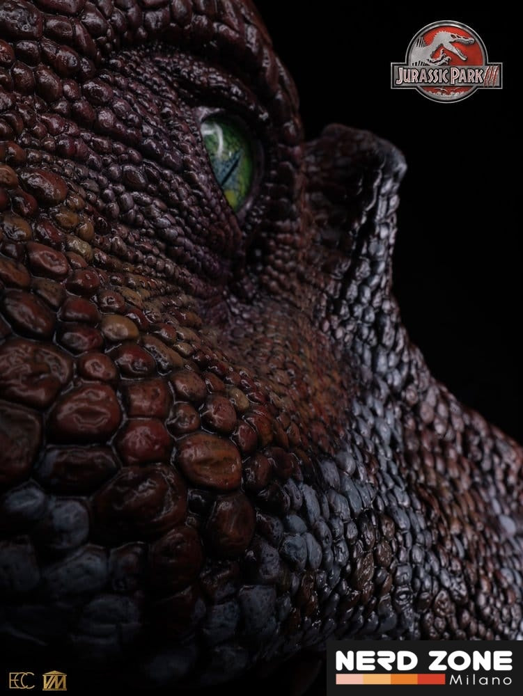 PRE ORDINE - ELITE CREATURE COLLECTIBLES - Jurassic Park 3 Replica Bust 1/2 Spinosaurus (Reproduction) 100 cm