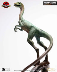 PRE ORDINE - ELITE CREATURE COLLECTIBLES - Jurassic Park Lost World Compsognathus 2/3 Scale Fine Art Bronze