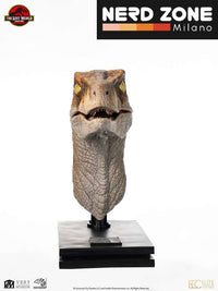 ELITE CREATURE COLLECTIBLES - Jurassic Park The Lost World Male Velociraptor Bust 1:1