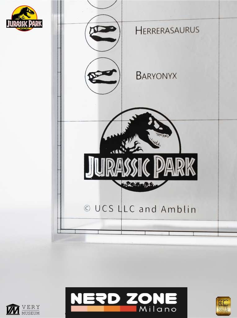 ELITE CREATURE COLLECTIBLES - Jurassic Park Topographic 3d Map Isla Nublar