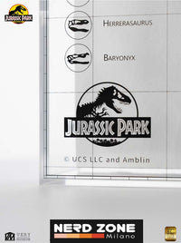 ELITE CREATURE COLLECTIBLES - Jurassic Park Topographic 3d Map Isla Nublar