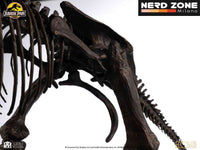 PRE ORDER - ELITE CREATURE COLLECTIBLES - Jurassic Park Triceratops Fossil Skeleton 1:12 Bronze Statue