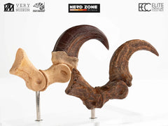 PRE ORDER ELITE CREATURE COLLECTIBLES - Jurassic Park Velociraptor Foot Claw And Fossil Claw Set