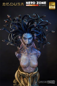 ELITE CREATURE COLLECTIBLES - Medusa Life-Size Bust by Steve Wang 101 cm - Damaged packaging
