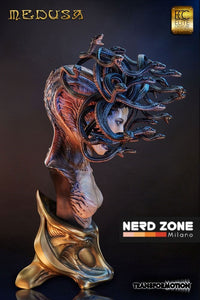 ELITE CREATURE COLLECTIBLES - Medusa Life-Size Bust by Steve Wang 101 cm - Damaged packaging
