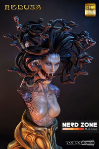 ELITE CREATURE COLLECTIBLES - Medusa Life-Size Bust by Steve Wang 101 cm - Damaged packaging