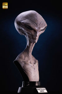 ELITE CREATURE COLLECTIBLES - Reptilian Grey Life Size Bust 1:1 (Art of Steve Wang)
