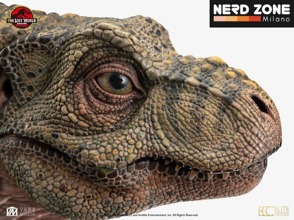 PRE ORDINE - ELITE CREATURE COLLECTIBLES - The Lost World: Jurassic Park Replica Bust 1/1 Junior T-Rex Prop (Reproduction)