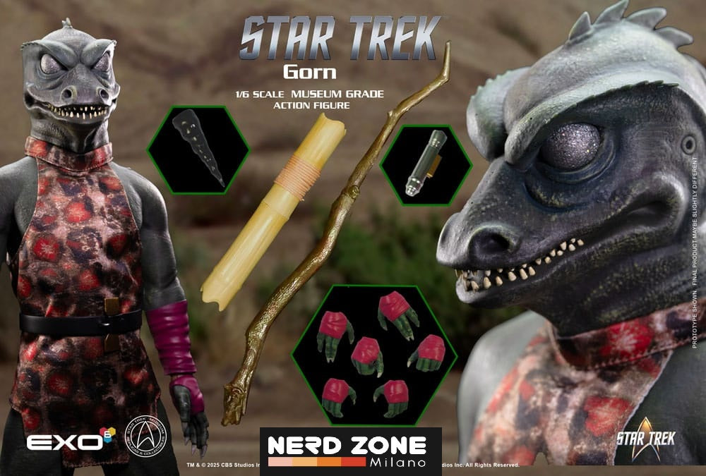 EXO-6 - Star Trek: The Original Series Action Figure 1/6 Gorn 31 cm