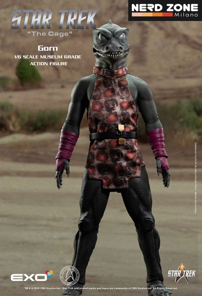 EXO-6 - Star Trek: The Original Series Action Figure 1/6 Gorn 31 cm