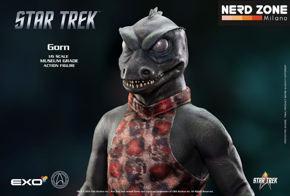 EXO-6 - Star Trek: The Original Series Action Figure 1/6 Gorn 31 cm