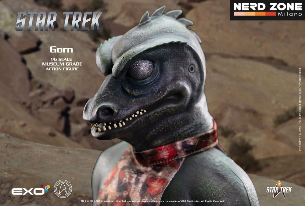 EXO-6 - Star Trek: The Original Series Action Figure 1/6 Gorn 31 cm