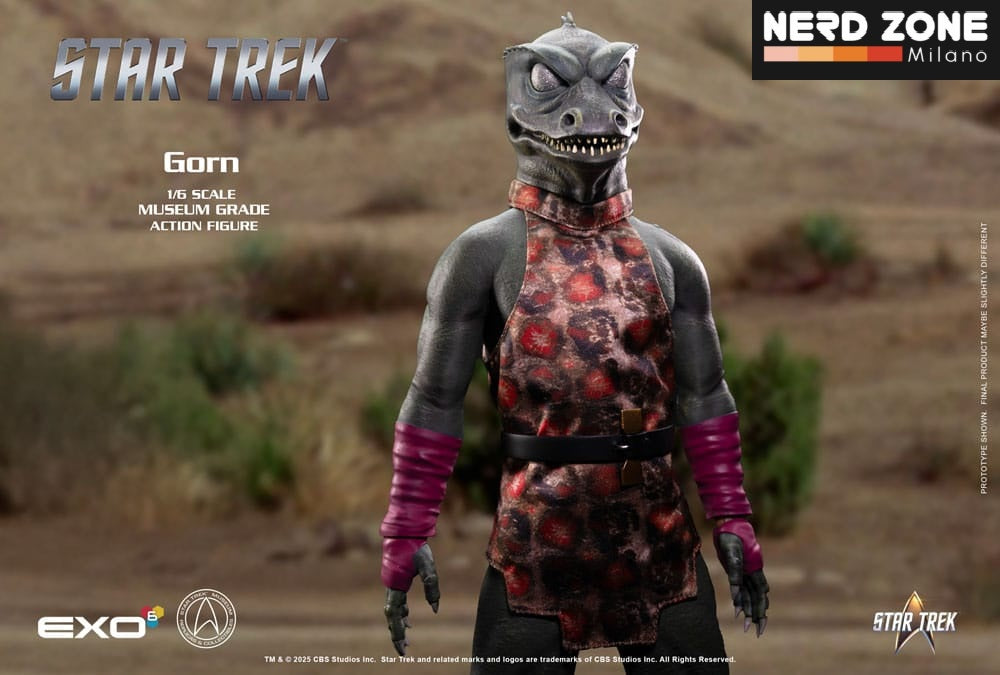 EXO-6 - Star Trek: The Original Series Action Figure 1/6 Gorn 31 cm