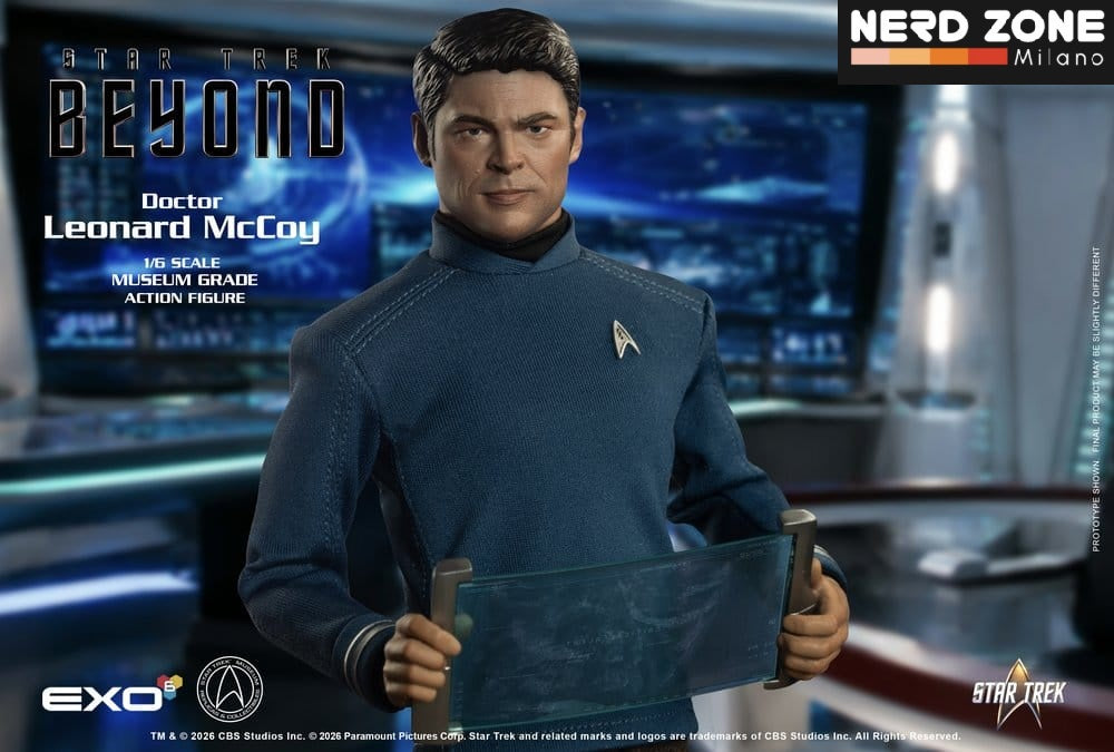 PRE ORDINE - EXO-6 Star Trek Beyond Action Figure 1/6 Dr. 'Bones' McCoy 30 cm