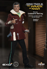 PRE ORDINE - EXO-6  Star Trek II: The Wrath of Khan Action Figure 1/6 Dr. Leonard McCoy Regula I Version 30 cm