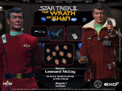 PRE ORDINE - EXO-6  Star Trek II: The Wrath of Khan Action Figure 1/6 Dr. Leonard McCoy Regula I Version 30 cm