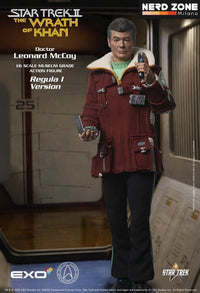PRE ORDINE - EXO-6  Star Trek II: The Wrath of Khan Action Figure 1/6 Dr. Leonard McCoy Regula I Version 30 cm