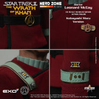 PRE ORDINE - EXO-6 Star Trek II: The Wrath of Khan Action Figure 1/6 Dr. Leonard McCoy Kobayashi Maru Version 30 cm