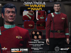 PRE ORDINE - EXO-6 Star Trek II: The Wrath of Khan Action Figure 1/6 Dr. Leonard McCoy Kobayashi Maru Version 30 cm