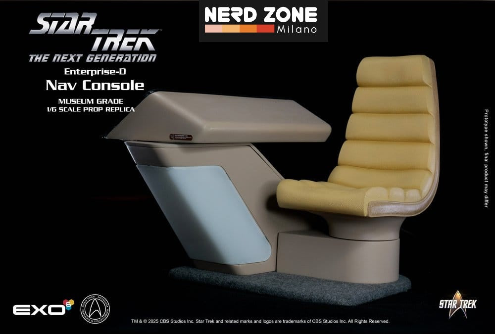 PRE ORDINE - EXO-6 Star Trek: The Next Generation Replica 1/6 Enterprise-D Bridge CONN Console